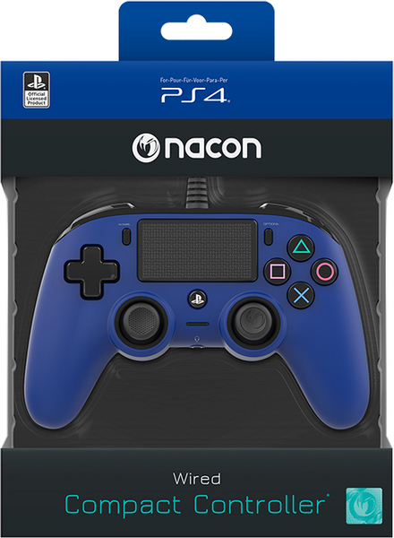 MANDO NACON CON CABLE AZUL PS4